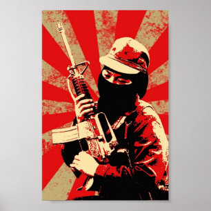 zapatista print by Irate