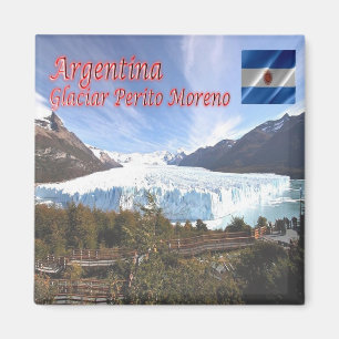 zAR013 PERITO MORENO GLACIER, Santa Cruz, Fridge Magnet