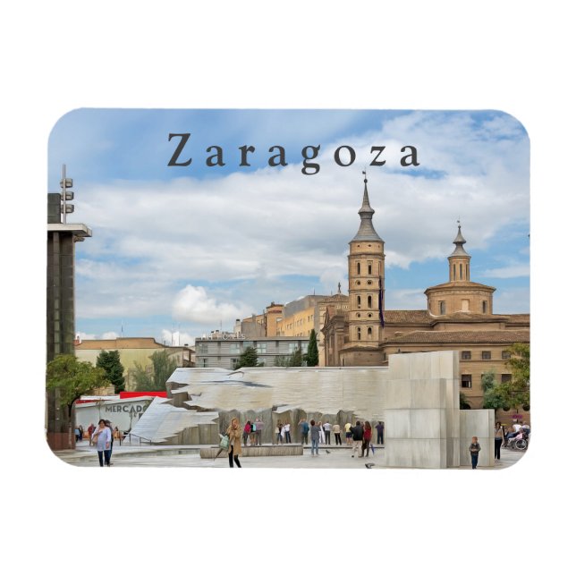 Zaragoza. #21.   magnet (Horizontal)