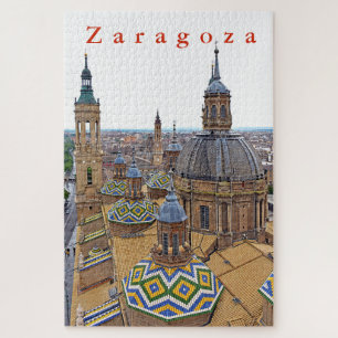 Zaragoza. The Cathedral of Our Lady of the Pillar. Jigsaw Puzzle