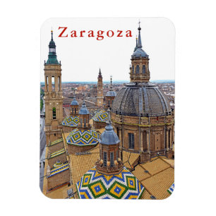 Zaragoza. The Cathedral of Our Lady of the Pillar. Magnet