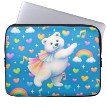 Zarah Dancing Polar Bear Notebook 
