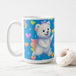 Zarah the Dancing Polar Bear Custom Party Cups