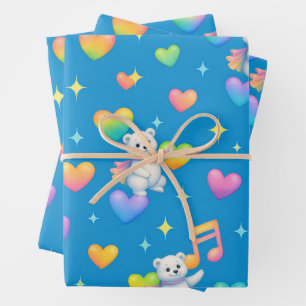 Zarah the Dancing Polar Bear Wrapping Paper