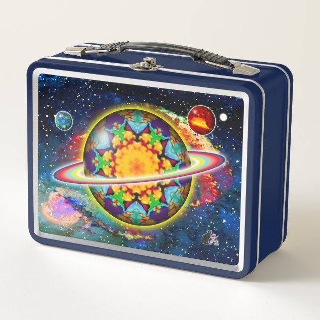 Zargon Orbz Metal Lunchbox (Front)