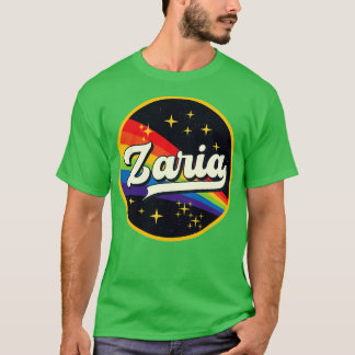 Zaria Rainbow In Space Vintage Style T-Shirt