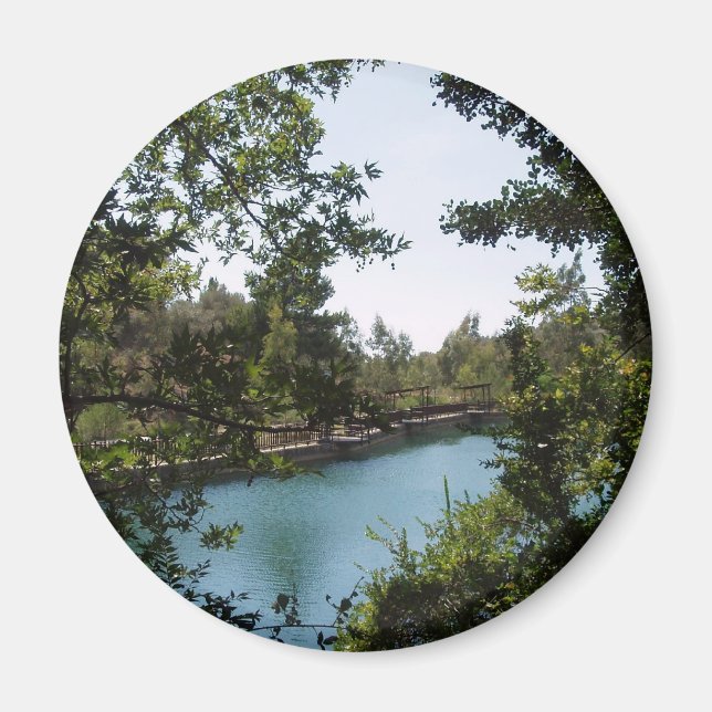 Zaros Lake Magnet (Front)