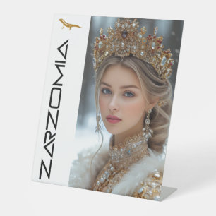 ZARZOMIA PEDESTAL SIGN