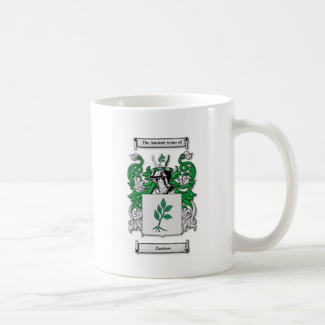 Zastrow Coat of Arms Coffee Mug (Right)