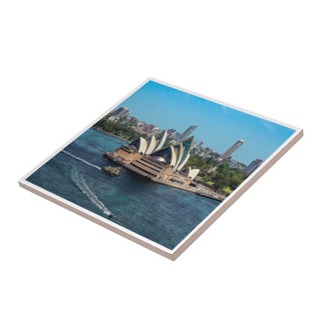 zAU004 SYDNEY, OPERA HOUSE, Australia, Tile (Side)