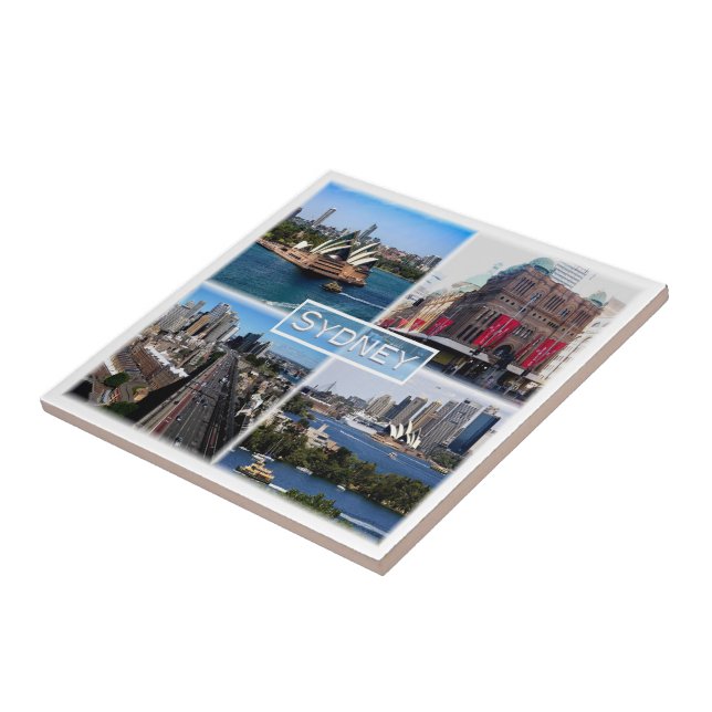 zAU008 SYDNEY, Mosaic, Australia, Oceania, Tile (Side)