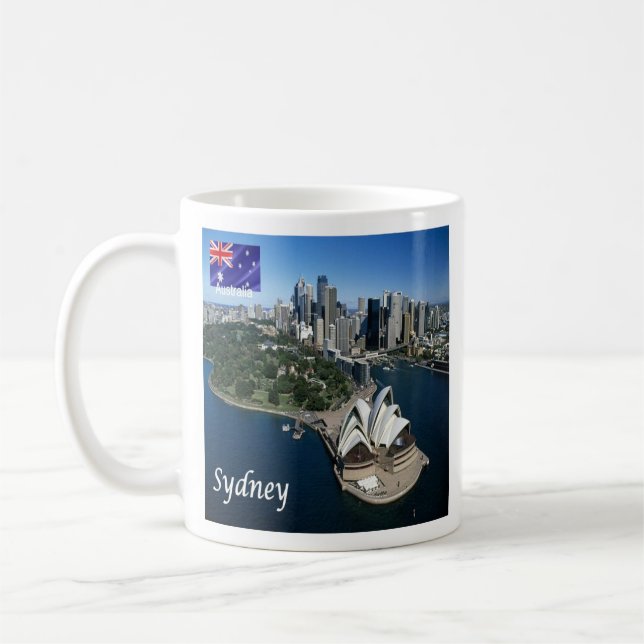 zAU026 SYDNEY Australia, Opera House, Coffee Mug (Left)