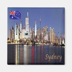 zAU031 SYDNEY, Skyline, Australia, Oceania, Fridge Magnet
