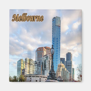 zAU057 MELBOURNE, Skyline, Australia, Fridge Magnet
