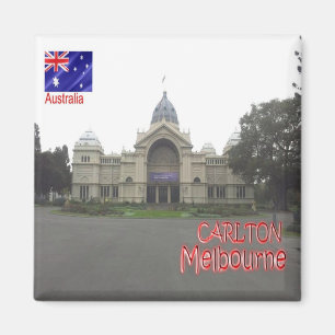 zAU077 CARLTON, MELBOURNE, Australia, Fridge Magnet