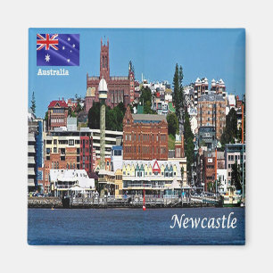 zAU093 NEW CASTLE, Australia, Oceania, Fridge Magnet