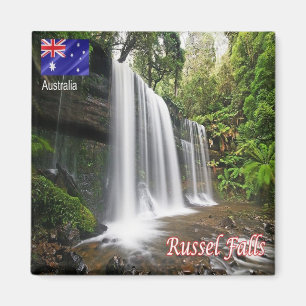 zAU108 RUSSEL FALLS, Australia, Oceania, Fridge Magnet
