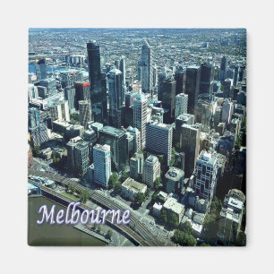 zAU111 MELBOURNE, Australia, Oceania, Fridge Magnet