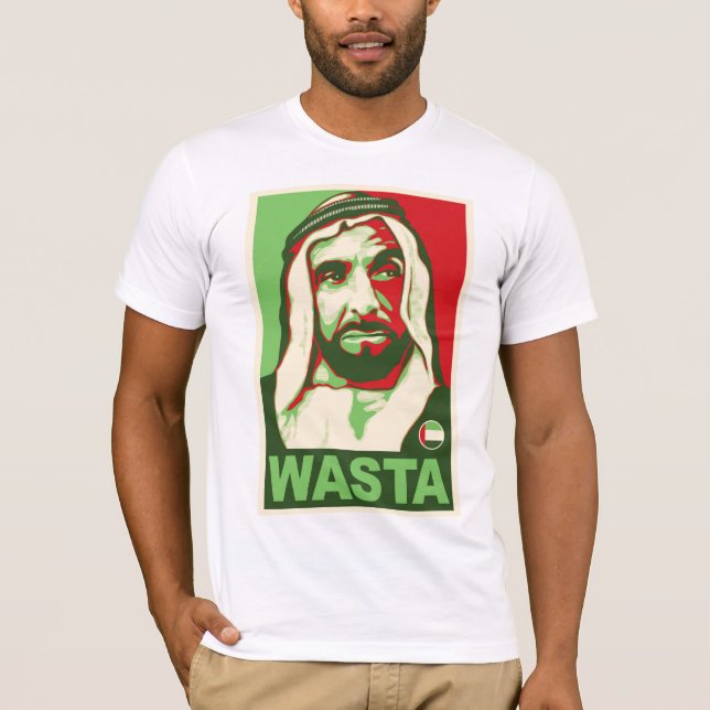 Zayed_WASTA custom shirt (Front)