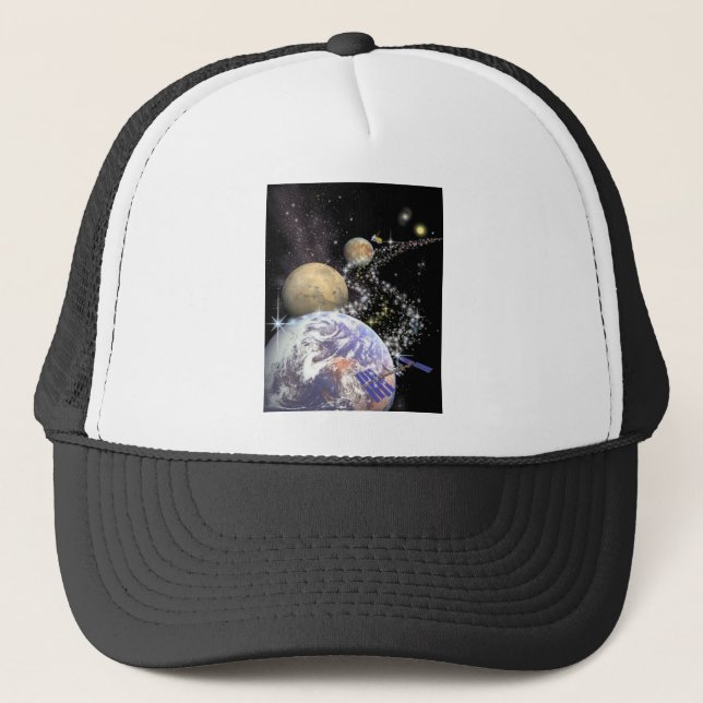 ZAZ258 Space Composit Trucker Hat (Front)