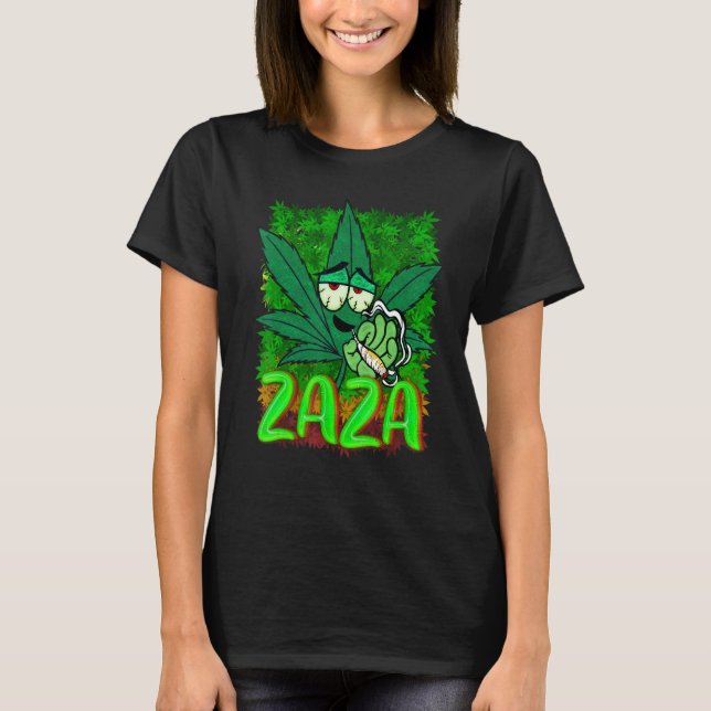 Zaza Weed Exotic T-Shirt (Front)