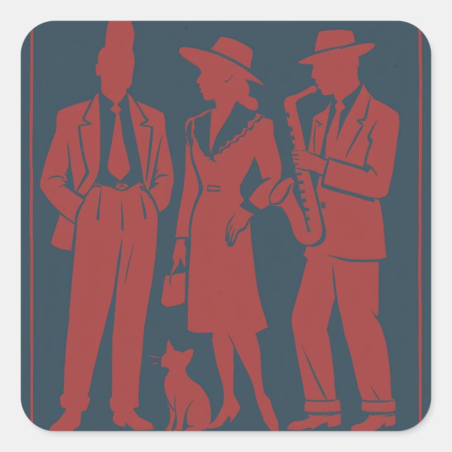 Zazous Gift Tag (Front)