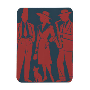 Zazous Gift Tag Magnet