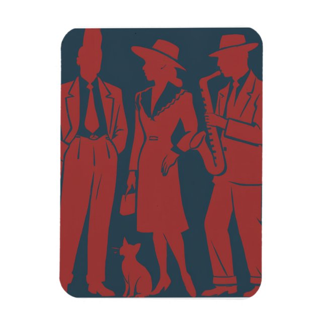 Zazous Gift Tag Magnet (Vertical)