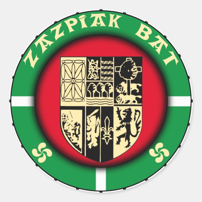 zazpiak bat sticker (Front)