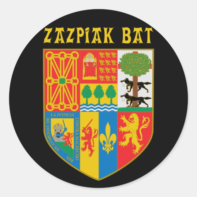 Zazpiak Bat Sticker (Front)