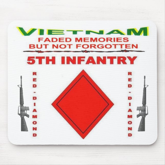 zazv-5tInfantry - Customised Mouse Pad (Front)