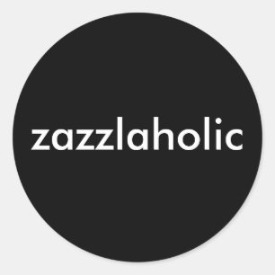 Zazzlaholic Classic Round Sticker