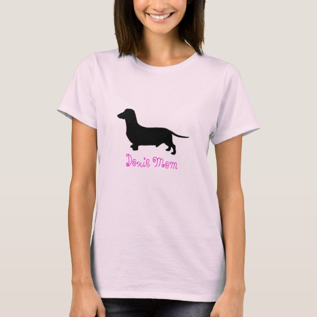 zazzle1, Doxie Mum T-Shirt (Front)