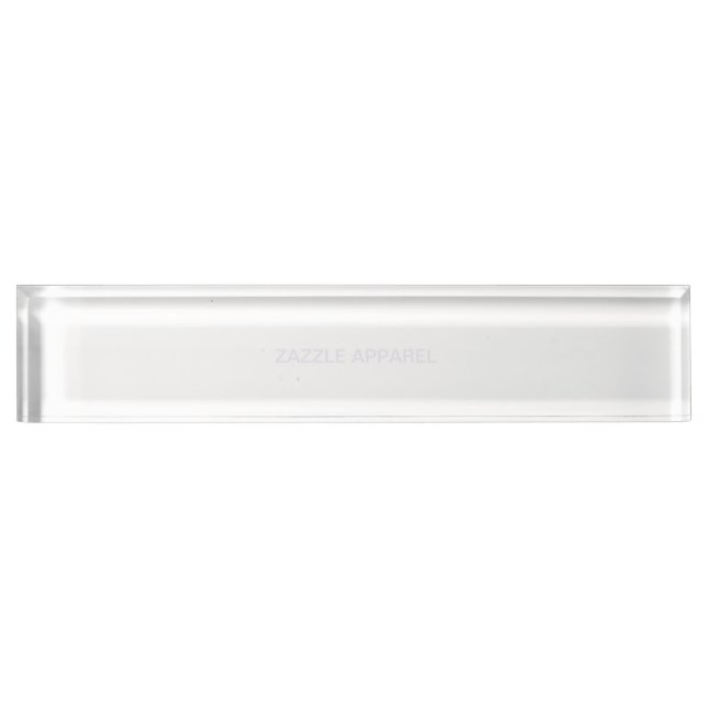 Zazzle Apparel Variety draught name plate (Front)