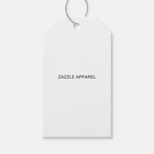 Zazzle Apparel Variety Draught tag (Front)