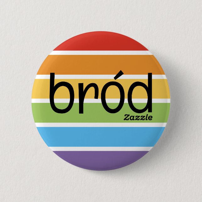Zazzle Bród 6 Cm Round Badge (Front)