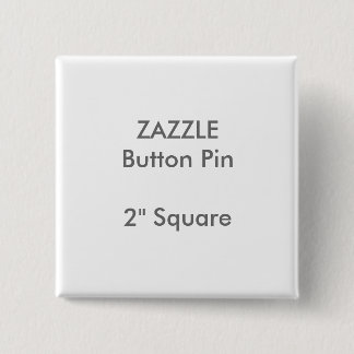 ZAZZLE Custom 2" Square Button Pin