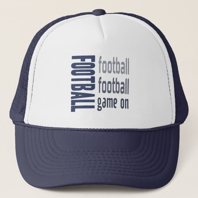 Zazzle Football Game On Hat (Front)