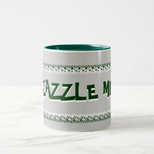 Zazzle Me Green Mug