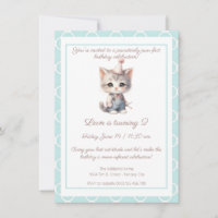Zazzle meow-nificent birthday Invitation