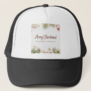 Zazzle Merry Christmas Trucker Hat