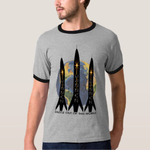 ZAZZLE OUT OF THIS WORLD by SHARON SHARPE T-Shirt