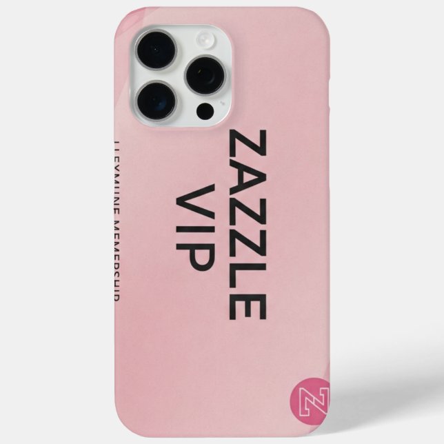 Zazzle Pink Exclusive Cases (Back)