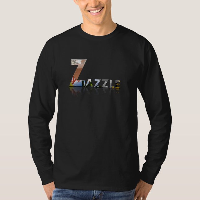 Zazzle Reflect T-Shirt (Front)