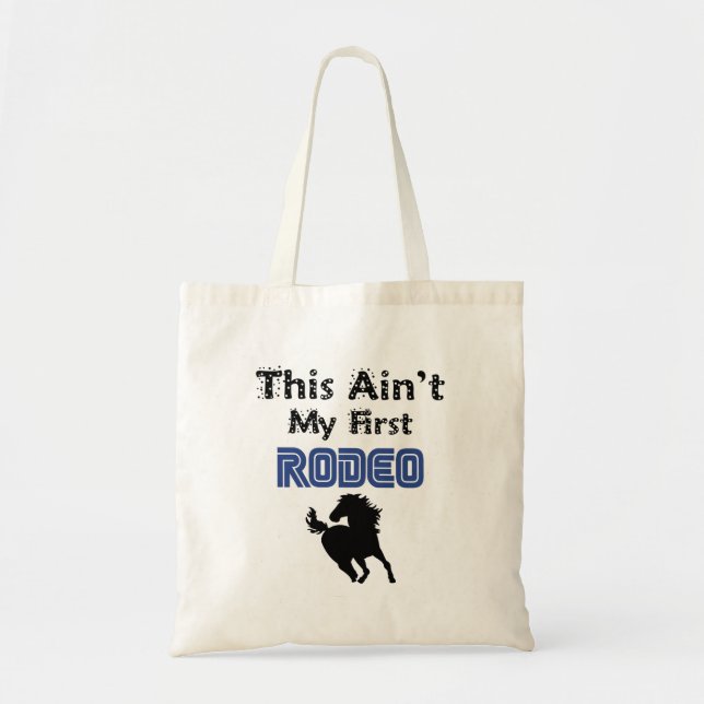Zazzle Rodeo Tote Bag (Front)