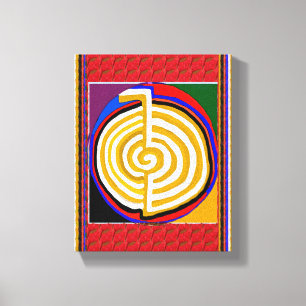 Zazzle Sale FineArt Reiki Masters Karuna Symbols Canvas Print