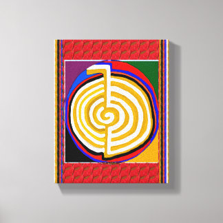 Zazzle Sale FineArt Reiki Masters Karuna Symbols Canvas Print