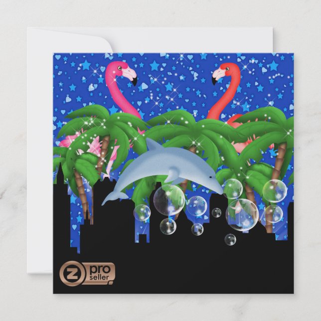 zazzle store poster private invitation (Front)