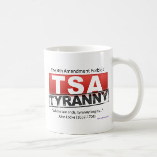 Zazzle TSA Tyranny Image Coffee Mug