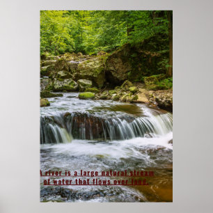 Zazzle water natural canvas paint poster